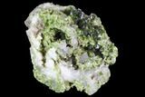 Green Epidote Crystal Cluster - Morocco #91197-1
